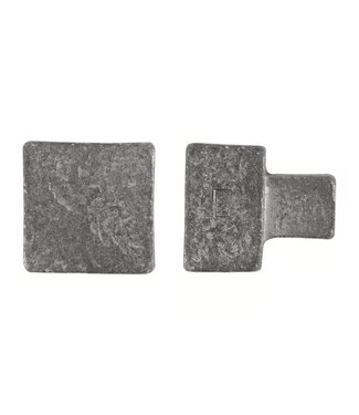 Dauby STUK MEUBELKNOP PQ-35 RUW METAAL (RM) 35mm