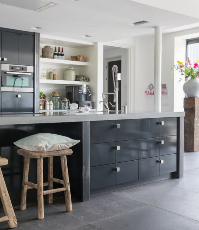 Dauby STUK MEUBELKNOP PQ-35 WIT BRONS (WB) 35mm