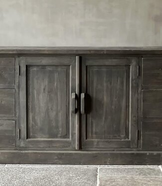 Aura Peeperkorn Rustiek Dressoir | Hout | H89 x B200 x D46 cm