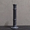 Kandelaar Avasa | Vintage Mat Zwart | H38 cm
