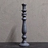 Kandelaar Savati | Vintage Mat Zwart | H50 cm