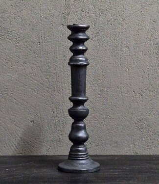 Luksa Home Collection Kandelaar Deepika | Vintage Mat Zwart | H42 cm