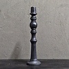 Kandelaar Carma | Vintage Mat Zwart | H48 cm