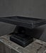 Luksa Home Collection Plateau Amal | Op Voet | Vintage Black | H20 x B50 x D30 cm