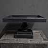 Plateau Amal | Op Voet | Vintage Black | H20 x B50 x D30 cm