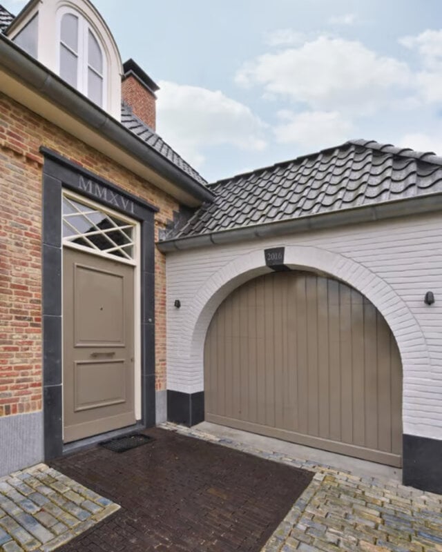 Dauby STUK DEURGREEP PMBU-200 WIT BRONS (WB) 200mm