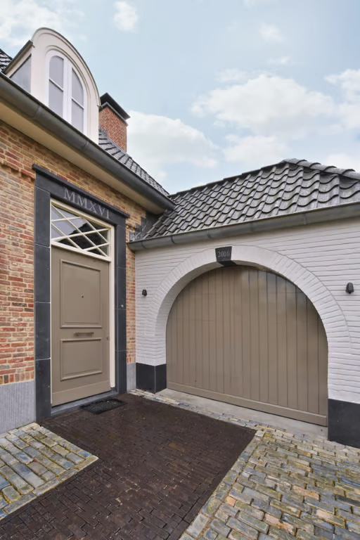 Dauby STUK DEURGREEP PMBU-200 WIT BRONS (WB) 200mm