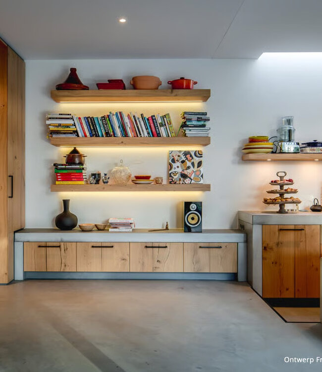 Dauby STUK MEUBELGREEP PMQ-384 VEROUDERD IJZER - ZWART (VO) 384mm