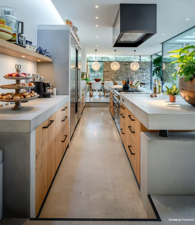 Dauby STUK MEUBELGREEP PMQ-384 VEROUDERD IJZER - ZWART (VO) 384mm