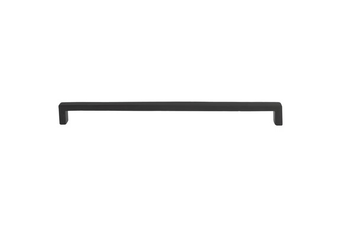 Dauby STUK MEUBELGREEP PMQ-384 VEROUDERD IJZER - ZWART (VO) 384mm