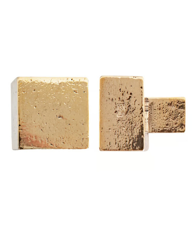 Dauby STUK MEUBELKNOP PQ-45 RUW BRONS GEPOLIJST (RBP) 45mm