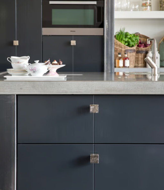 Dauby STUK MEUBELKNOP PQ-45 WIT BRONS (WB) 45mm