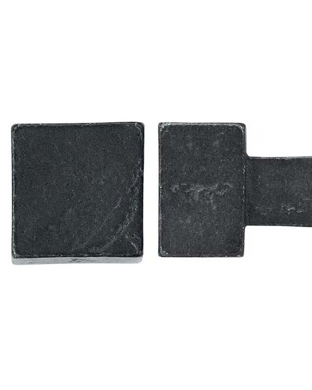 Dauby STUK MEUBELKNOP PQ-45 VEROUDERD IJZER - ZWART (VO) 45mm