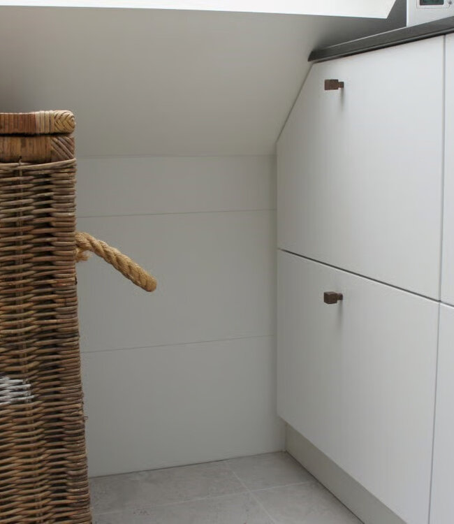 Dauby STUK MEUBELKNOP PQ-15 RUW BRONS (RB) 15mm