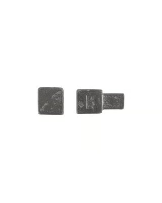 Dauby STUK MEUBELKNOP PQ-15 RUW METAAL (RM) 15mm