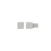 STUK MEUBELKNOP PQ-15 MAT WIT BRONS (WBS) 15mm