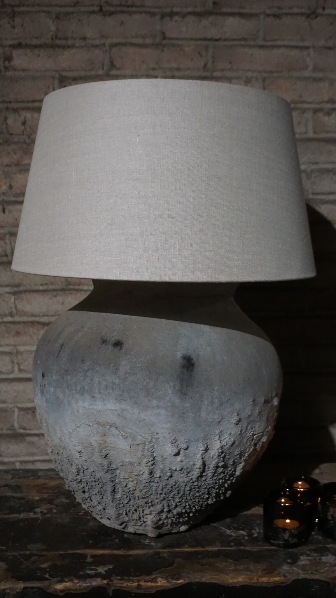 Rene Houtman Lampenkap Linnen | H54 x D44 cm