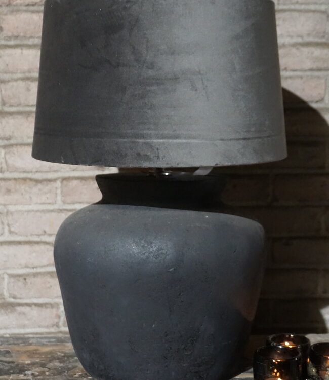 Rene Houtman Lampenvoet Zwart | H41 x B32 cm