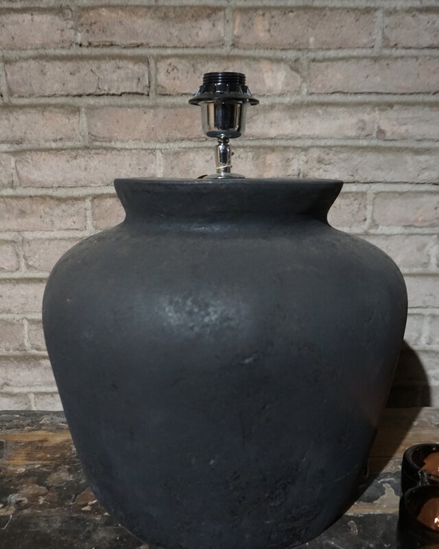 Rene Houtman Lampenvoet Zwart | H41 x B32 cm