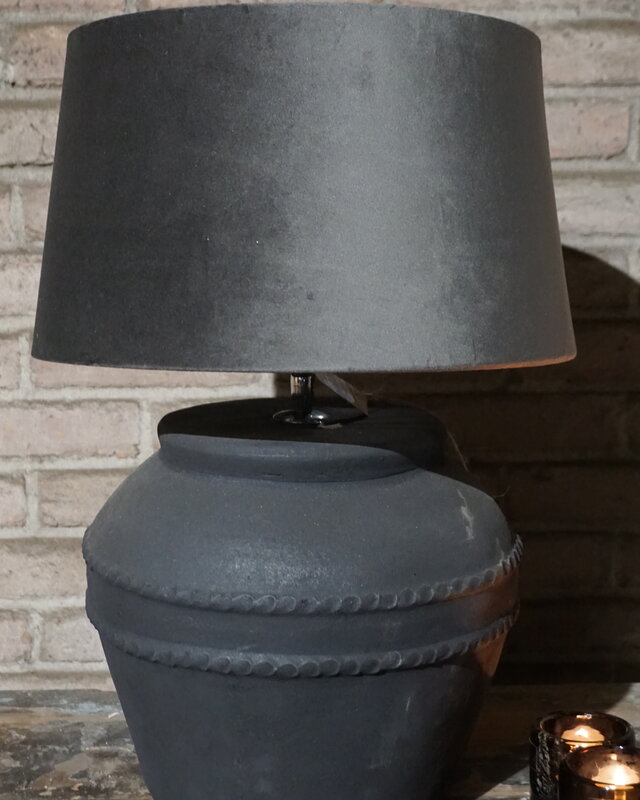 Rene Houtman Lampenvoet Zwart | H36 x B30 cm
