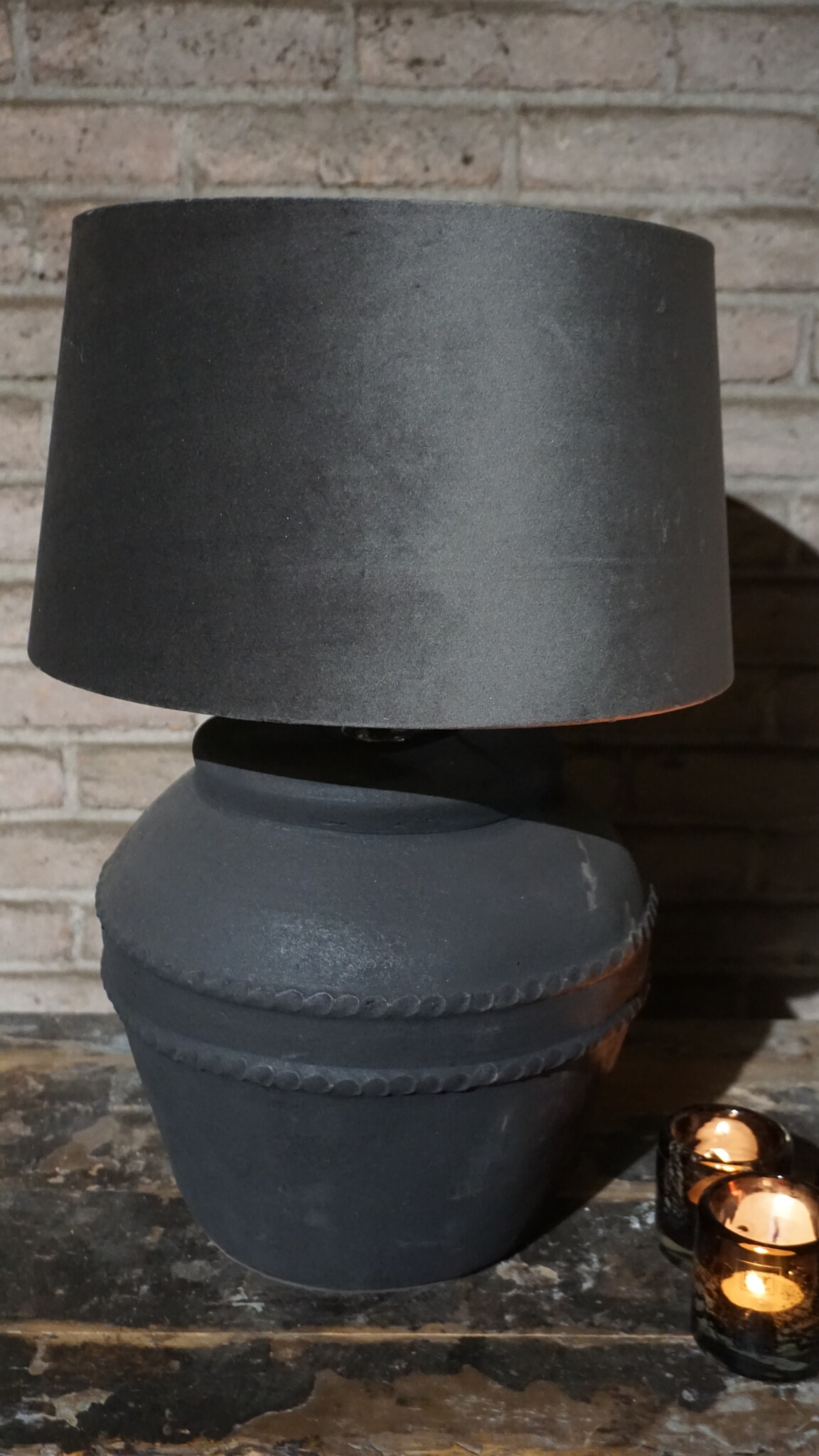 Rene Houtman Lampenkap Velvet | H21 x B30-35 cm