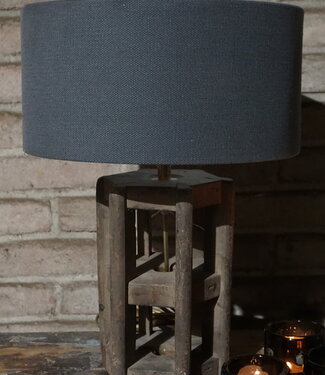 Rene Houtman Lampenkap Ferro | Antraciet | H15 x B30 cm