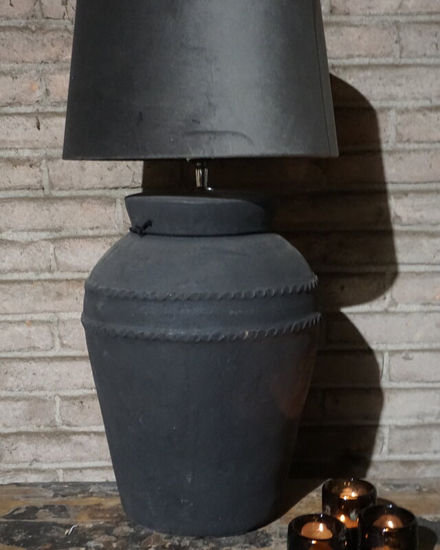 Rene Houtman Lampenvoet Zwart | H57 x D35 cm