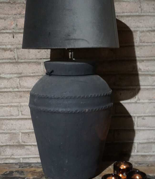 Rene Houtman Lampenvoet Zwart | H57 x D35 cm