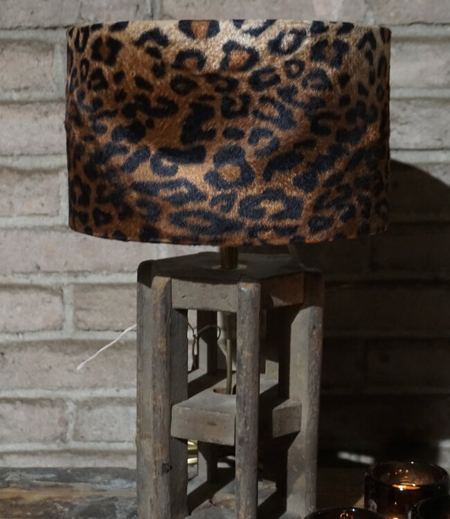Rene Houtman Lampenkap Gabon | Panter | H16 x D26 cm