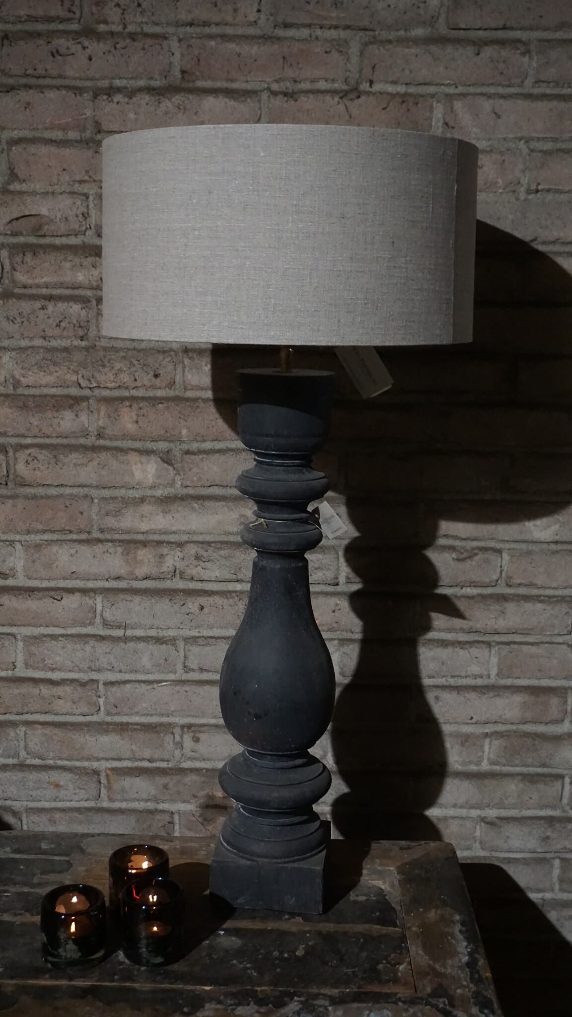 Rene Houtman Lampenkap Linnen | H20 x D40 cm | Tweede Kansje!