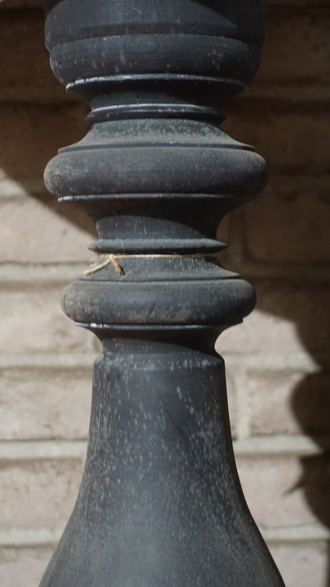 Rene Houtman Houten Balusterlamp | H70 x B13 x D13 cm
