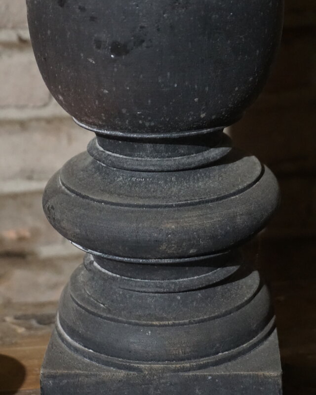 Rene Houtman Houten Balusterlamp | H70 x B13 x D13 cm