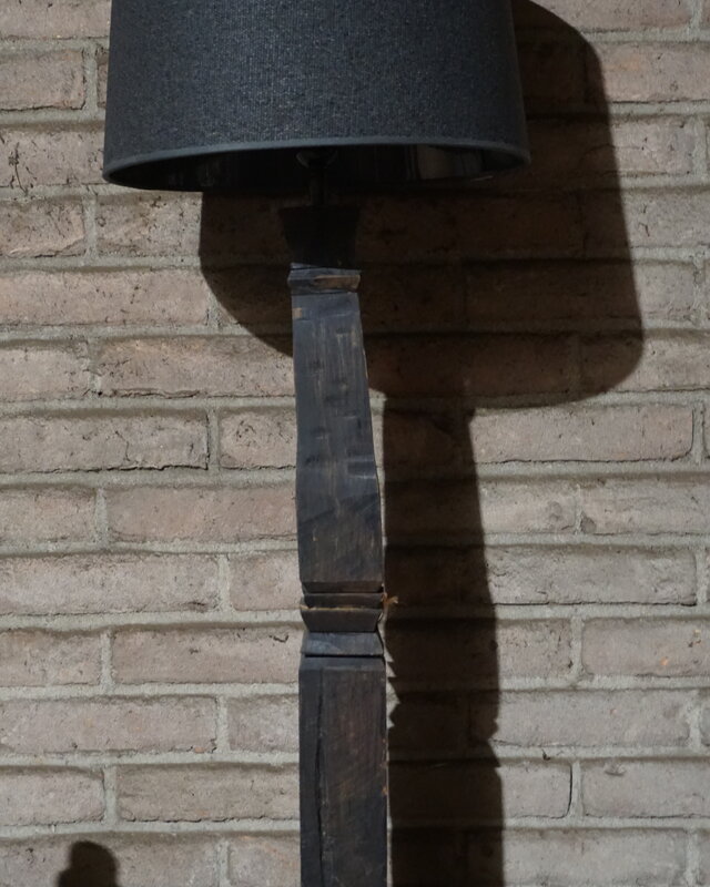 Rene Houtman Lampenvoet + Lampenkap Set | Hout