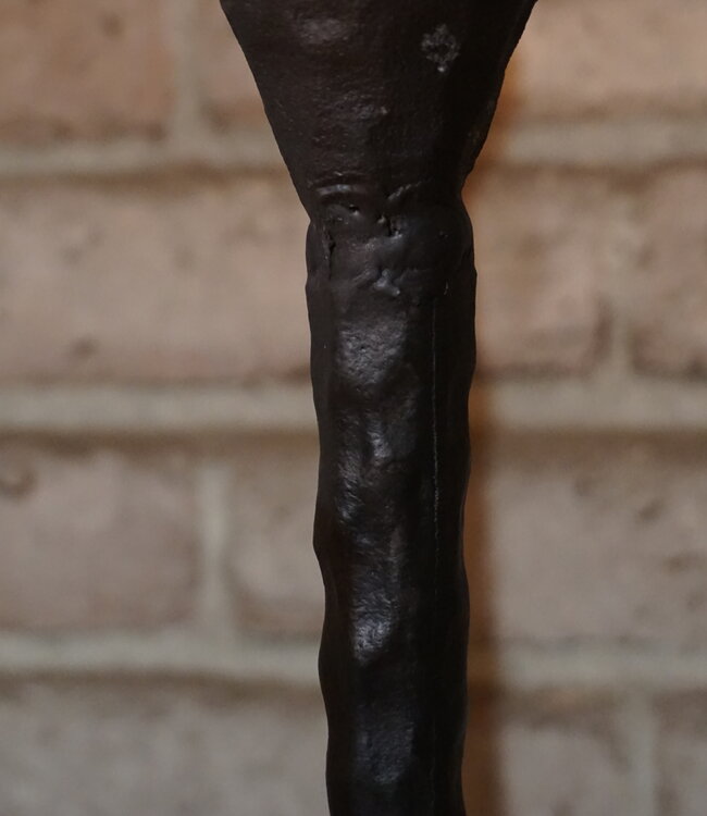Rene Houtman Kandelaar Smeedijzer | H40 cm