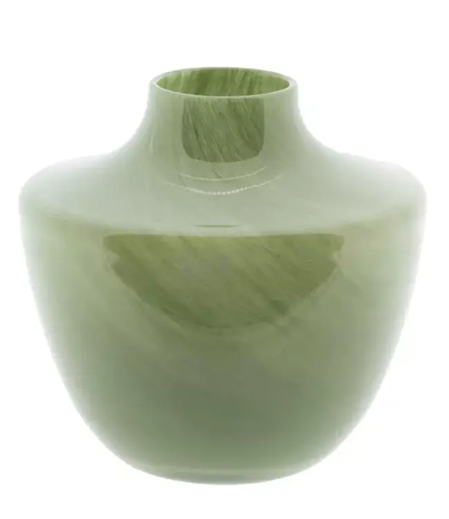 DutZ Vaas Zlatko | Olijfgroen | H22 x D23 cm