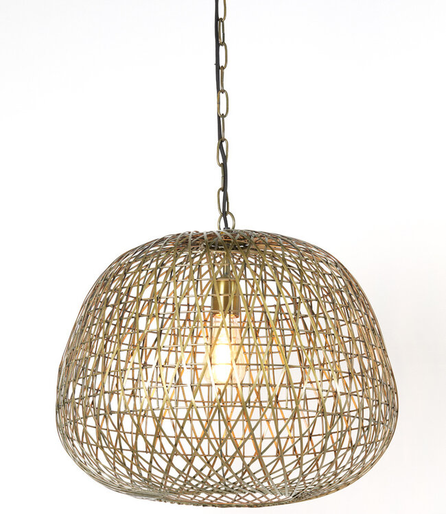 Light&Living Hanglamp Alwina | Antiek Brons | 2 Afmetingen