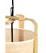 Light&Living Hanglamp Sendai | Bamboe | Zand | H56 x Ø27 cm