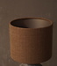Aura Peeperkorn Lampenkap Chestnut | Cilinder | H12 x D15 cm