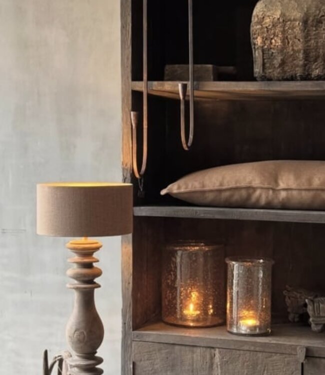 Aura Peeperkorn Lampenkap Chestnut | Cilinder | H15 x D30 cm