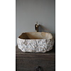 Waskom | Marmer/Onyx | Beige | H17 x B41 x D41 cm