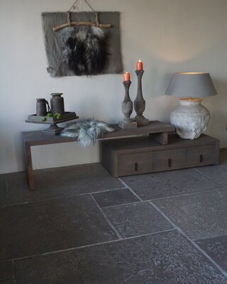 Rene Houtman TV-Meubel Nero | 3 Lades | Driftwood