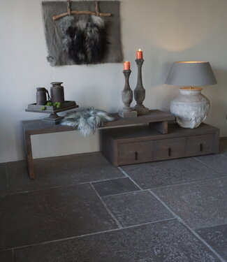 Rene Houtman TV-Meubel Nero | 3 Lades | Driftwood