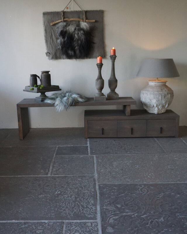 Rene Houtman TV-Meubel Nero | 3 Lades | Driftwood