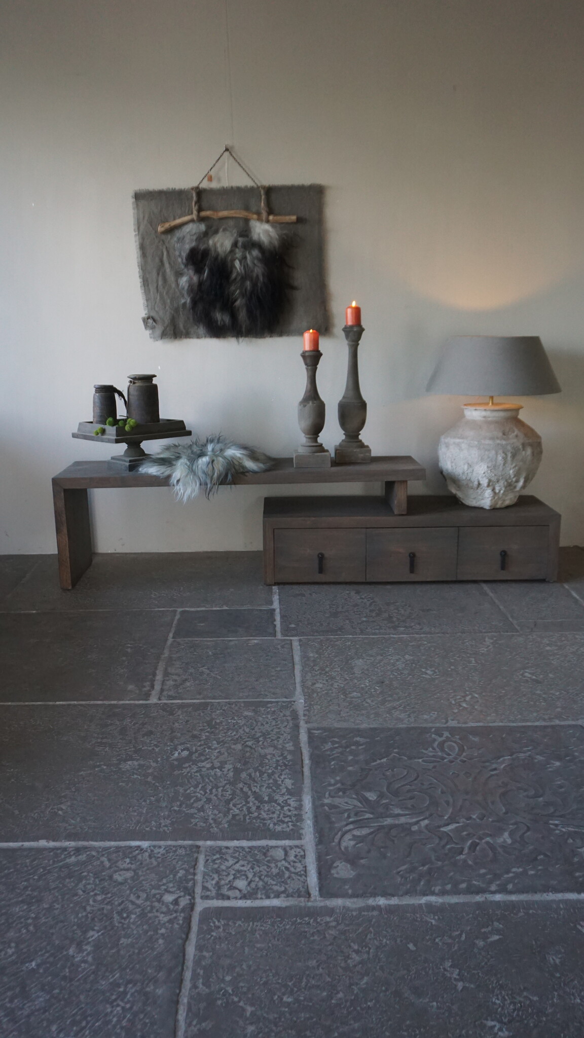 Rene Houtman TV-Meubel Nero | 3 Lades | Driftwood