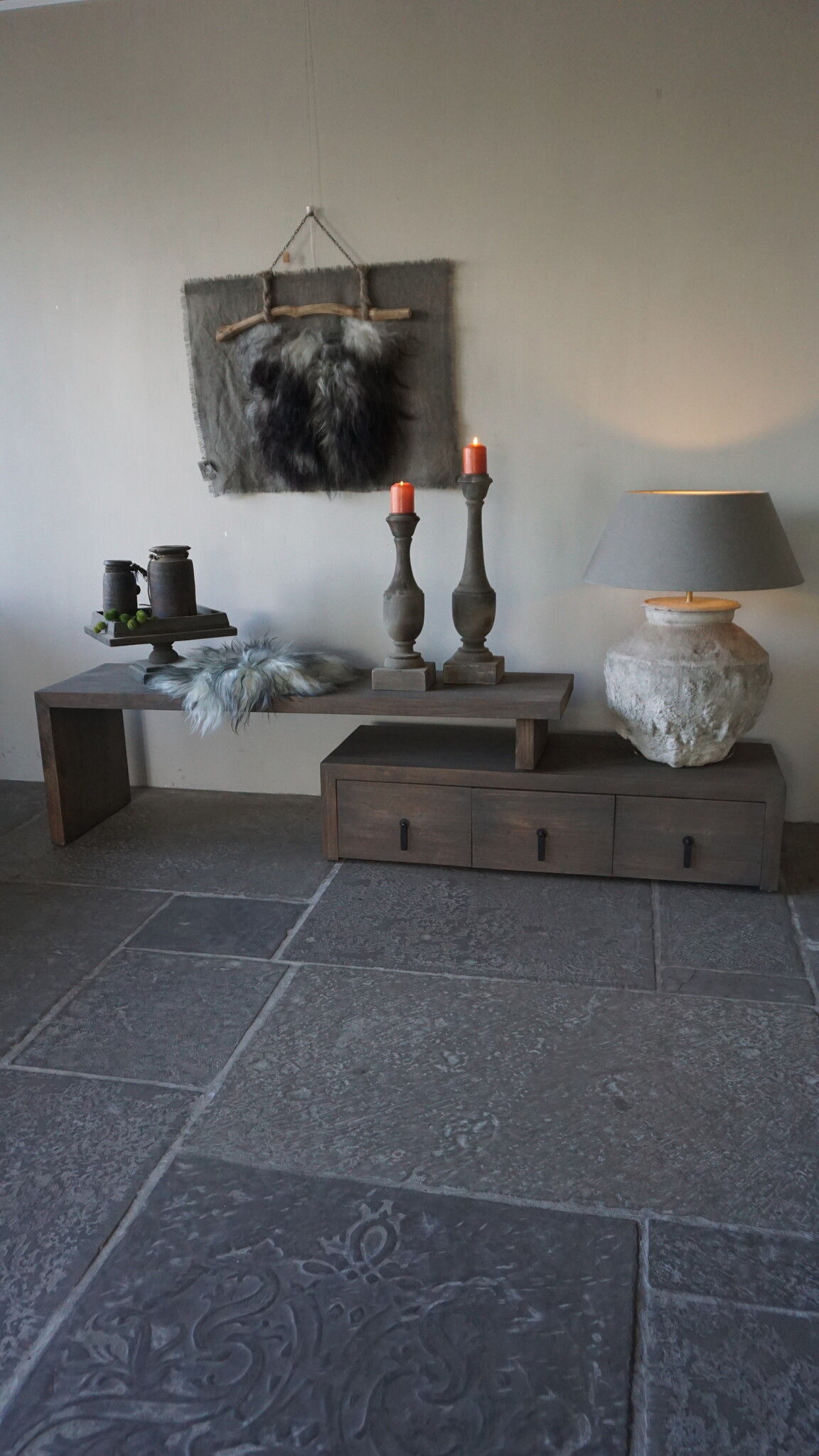 Rene Houtman TV-Meubel Nero | 3 Lades | Driftwood