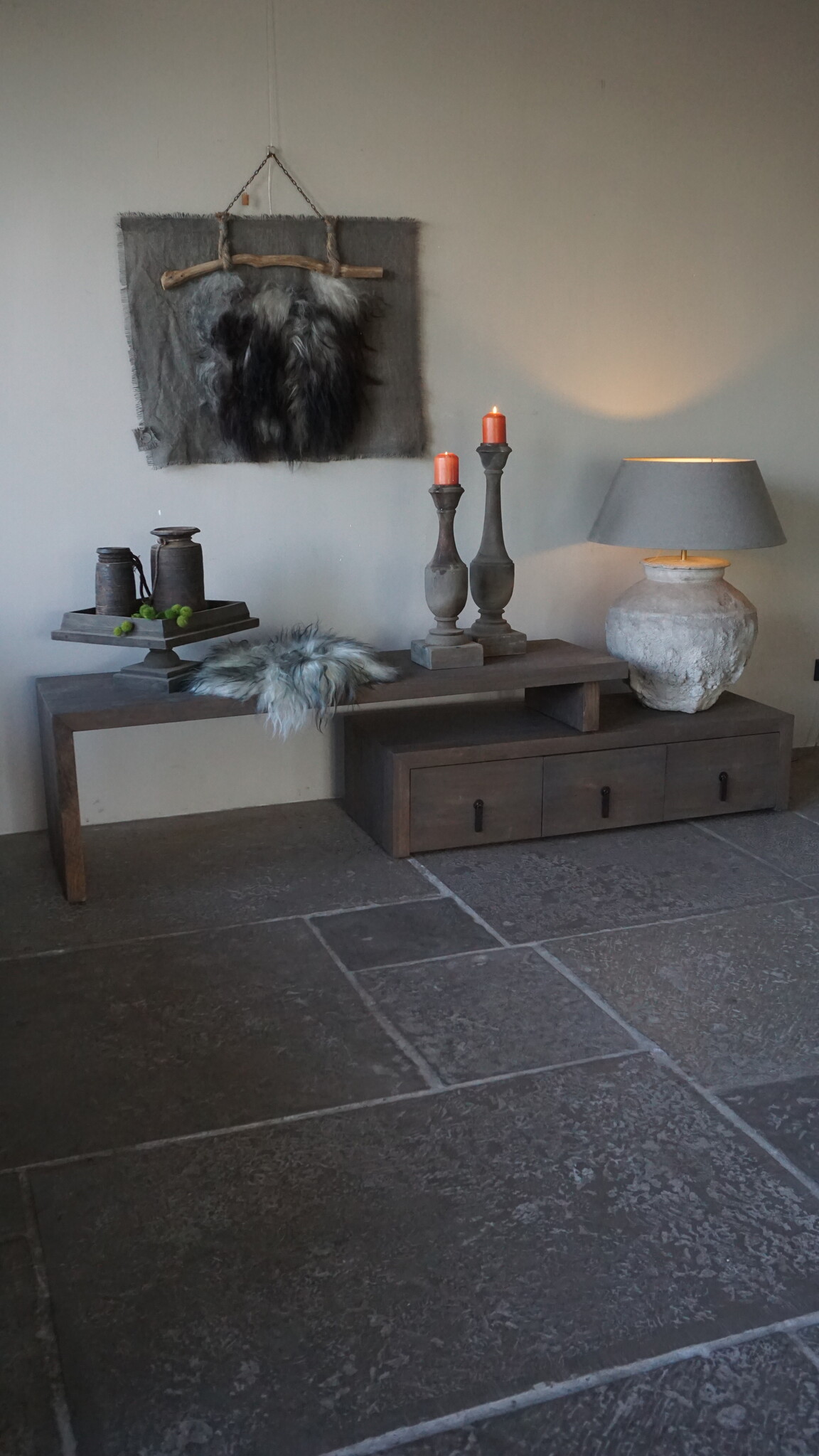 Rene Houtman TV-Meubel Nero | 3 Lades | Driftwood