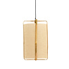 Hanglamp Sendai | Bamboe | Zand | H70 x Ø42 cm