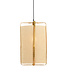 Light&Living Hanglamp Sendai | Bamboe | Zand | H70 x Ø42 cm