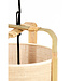 Light&Living Hanglamp Sendai | Bamboe | Zand | H70 x Ø42 cm