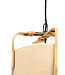 Light&Living Hanglamp Sendai | Bamboe | Zand | H70 x Ø42 cm